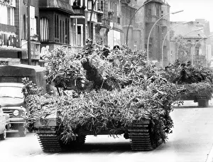 Tegel: British tanks in Berlin