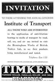 Timken: British Timken Bearings