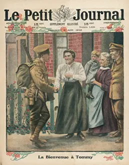 Tommies: BRITISH TOMMIES WELCOMED