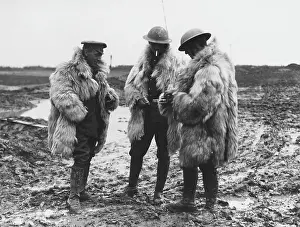Sheepskin: British troops 1916