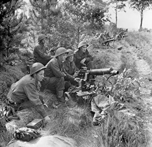 Failures: British troops at action stations ready to provide