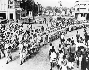 Addis: British troops in Addis Ababa, 1941