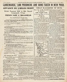 Bolo: British Troops Advance Beyond Langemarck Village