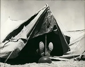 Neilson: British troops in army camp, Amman, Jordan