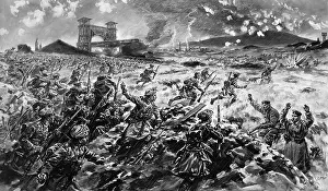 8000: British troops charging at Loos