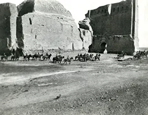 Ctesiphon: British troops at Ctesiphon, Mesopotamia, WW1