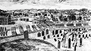 Redcoat: British troops entering Concord, Massachusetts, ?