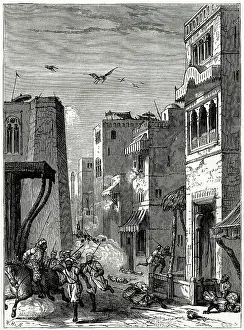 Multan: British Troops entering Multan, Second Anglo-Sikh War
