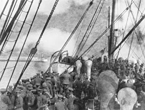 Havre: British troops in France 1914