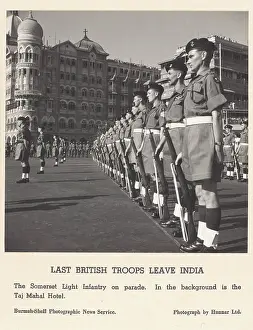 Withdrawn: Last British Troops Leave India