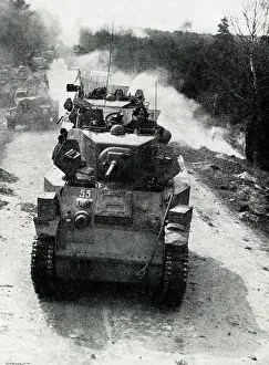 Elbe: British troops reach the River Elbe, Germany, WW2