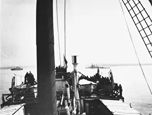 Troopship: British troopship WWI