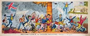 Portrayed: British valour and Yankee boasting or, Shannon versus Chesap