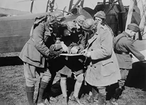 Lcgr1303: British WW1 flyers consultation prior to taking