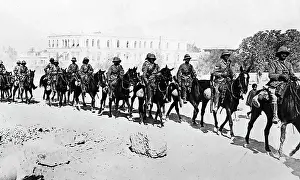 Yeomanry: British Yeomanry in Damascus during the First World War