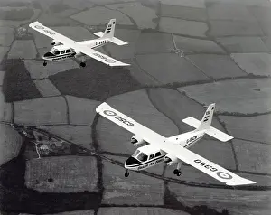 Islanders: Two Britten-Norman BN2A Islanders G350 and G351