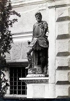 Residences: Brixen: Portal statue at the Episcopal Residence