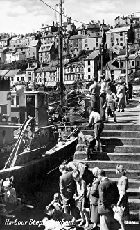 Brixham: BRIXHAM/HARBOUR STEPS