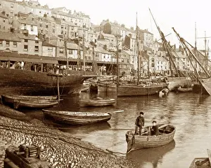 Brixham: Brixham Harbour, Victorian period