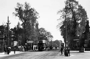Brixton: Brixton Effra Road probably 1920s