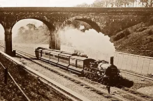 Isambard: A Broad Gauge Train on the GWR in the Thames Valley
