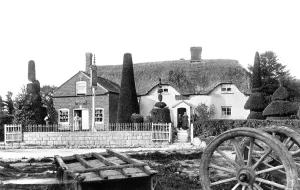 Hinton: Broad Hinton, the Crown Inn 1881