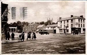 Pershore: Broad Street, Pershore, Worcestershire