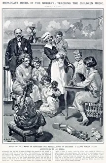 Broadcast Opera in the Nursery 1923