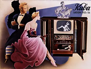Kuba: broadcast, television, couple watching TV, television