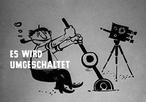 Levers: broadcast, television, interval signal, Suddeutscher