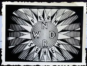 Logos: broadcast, television, logo of the NWDR, Germany