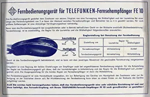 Telefunken: broadcast, television, packing of Telefunken