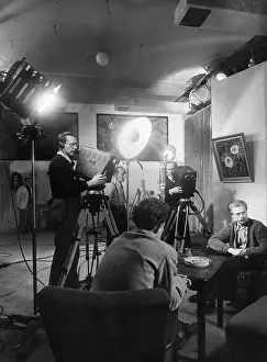 Rundfunk: broadcast, television, studios, recording a show