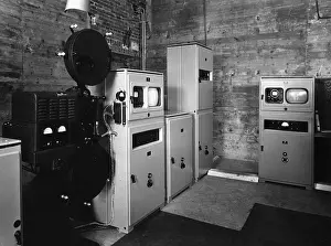 Rundfunk: broadcast, television, technics, telecine room