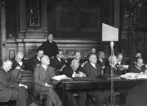 Proceedings: Broadcasting trial in Berlin, 1933