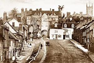 Ludlow: Broadgate, Ludlow early 1900's