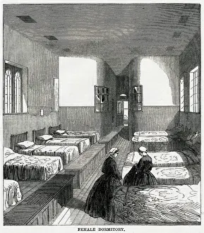Broadmoor: Broadmoor criminal asylum - female dormitory
