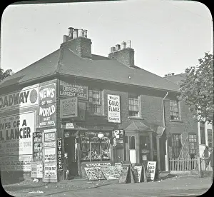 Newsagents: Broadway, next Rose Inn