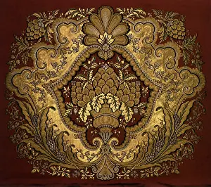 Brocade: Brocade Stool Cover