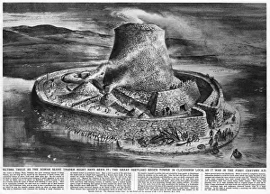 Shetlands: Broch tower of Clickimin