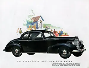 Aspirational: Brochure illustration, Oldsmobile Eight