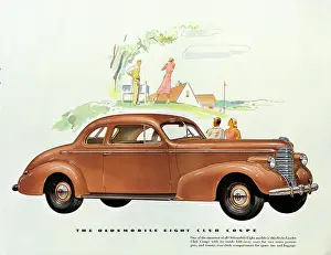 Aspirational: Brochure illustration, Oldsmobile Eight