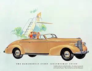 Aspirational: Brochure illustration, Oldsmobile Eight