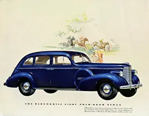Aspirational: Brochure illustration, Oldsmobile Eight
