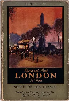 Pamphlet: Brochure for Seeing London by Tram