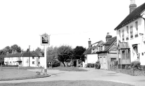 Brockham: Brockham, the Green 1958