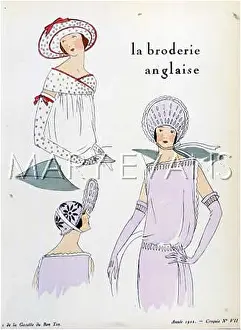 Broderie: BRODERIE ANGLAISE HATS