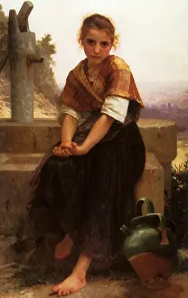 Distraught: The Broken Pitcher, by Bouguereau