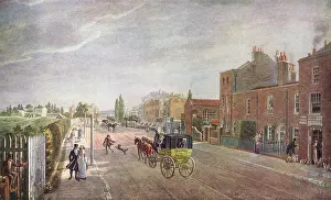 Scharf: Brompton in 1822 by George Scharf