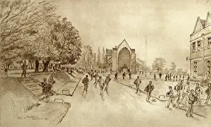 Grineau: Bromsgrove School, Worcestershire, changing classes